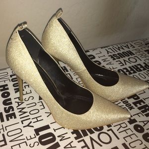 Like New Gold Heels